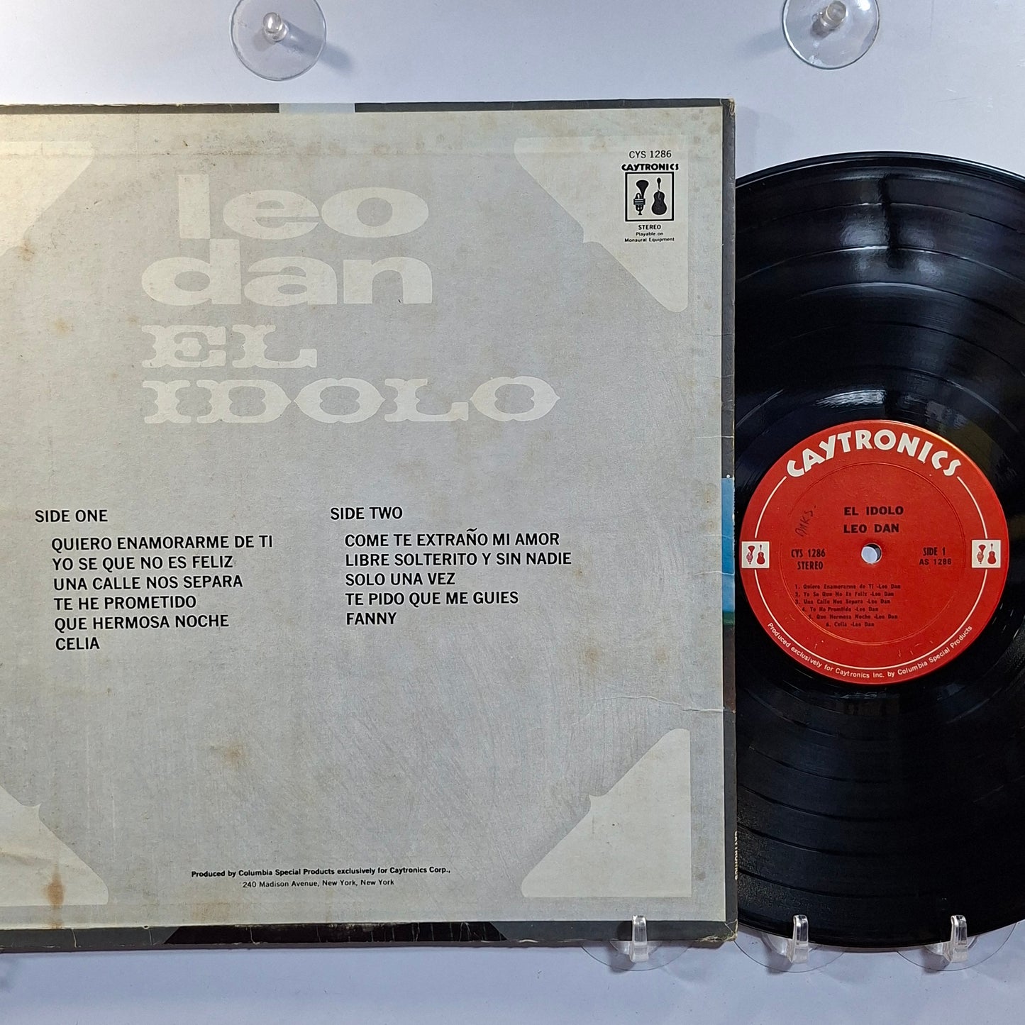 lp Leo Dan El Idolo made usa 1970 latin pop