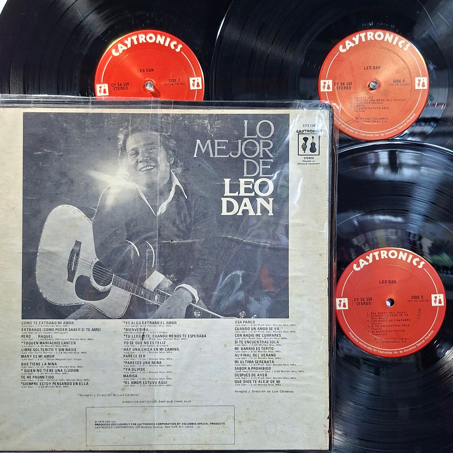 x3 lp Leo Dan Lo Mejor De Leo Dan made mexico 1978 latin pop