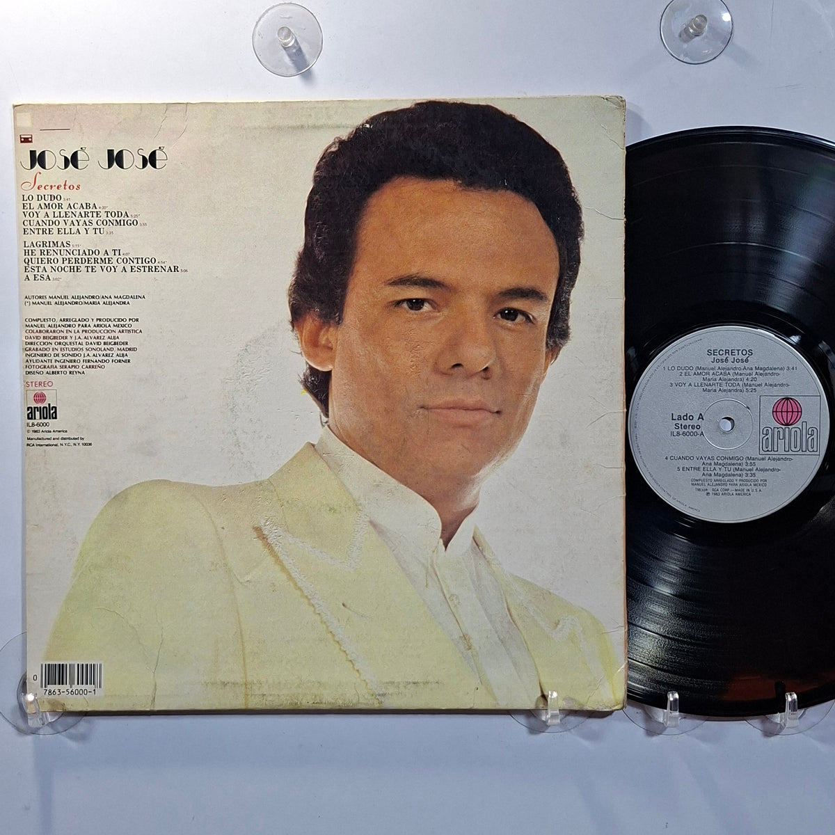 lp Jose Jose Secretos made usa 1983 balada pop latin