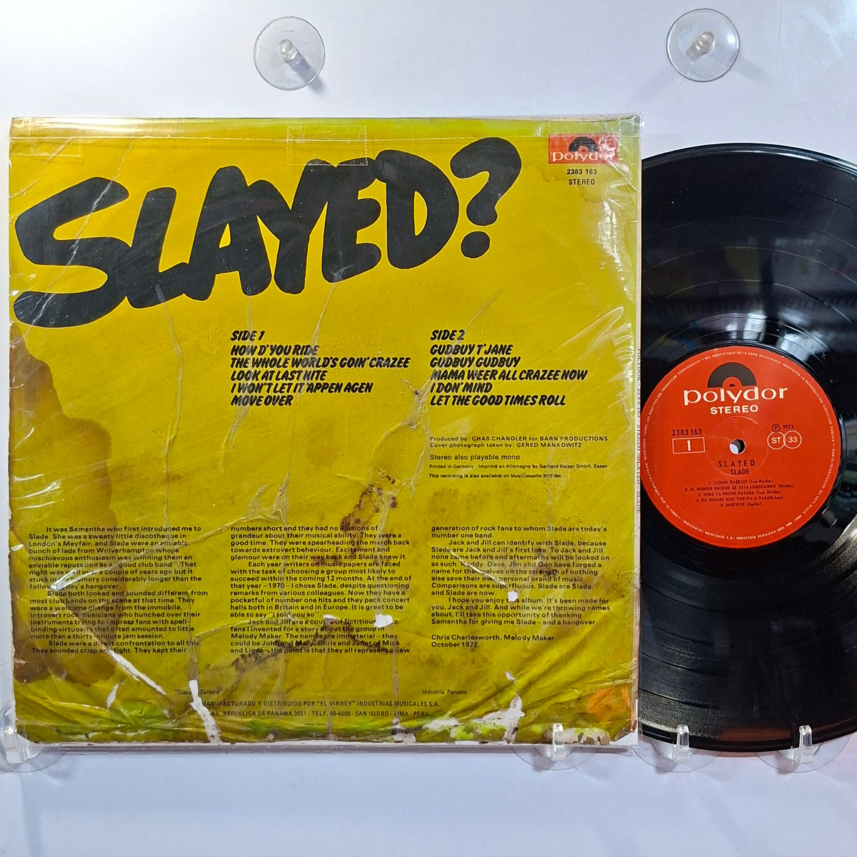 lp Slade Slayed? made peru 1973 rock