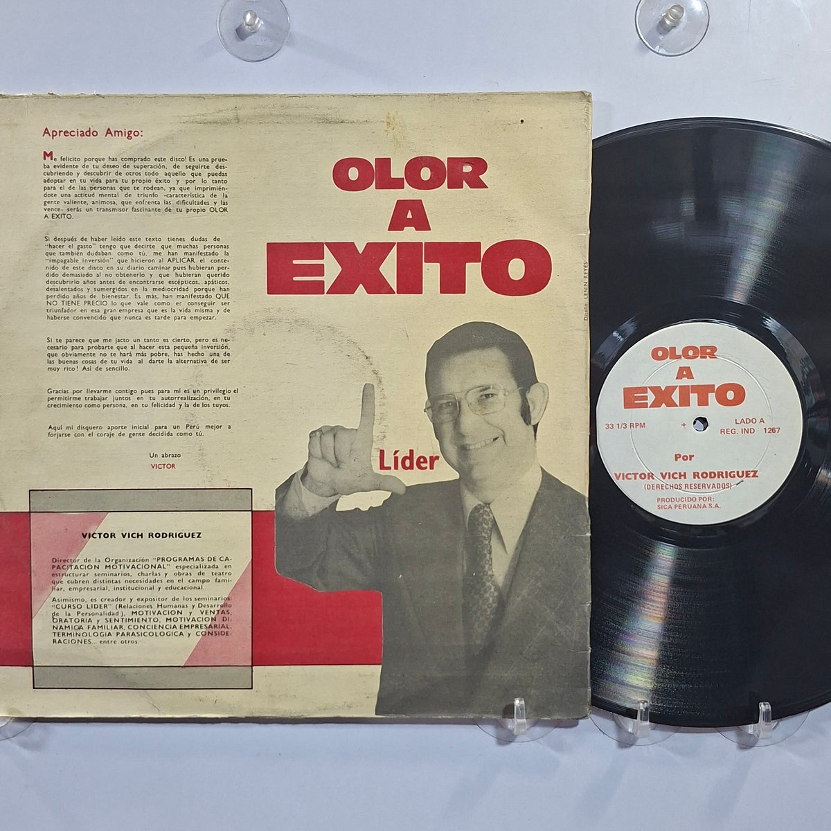 lp Victor Vich Rodriguez Olor A Exito Mensajes Para Triunfar En La Vida made peru 1986 motivacion auto ayuda