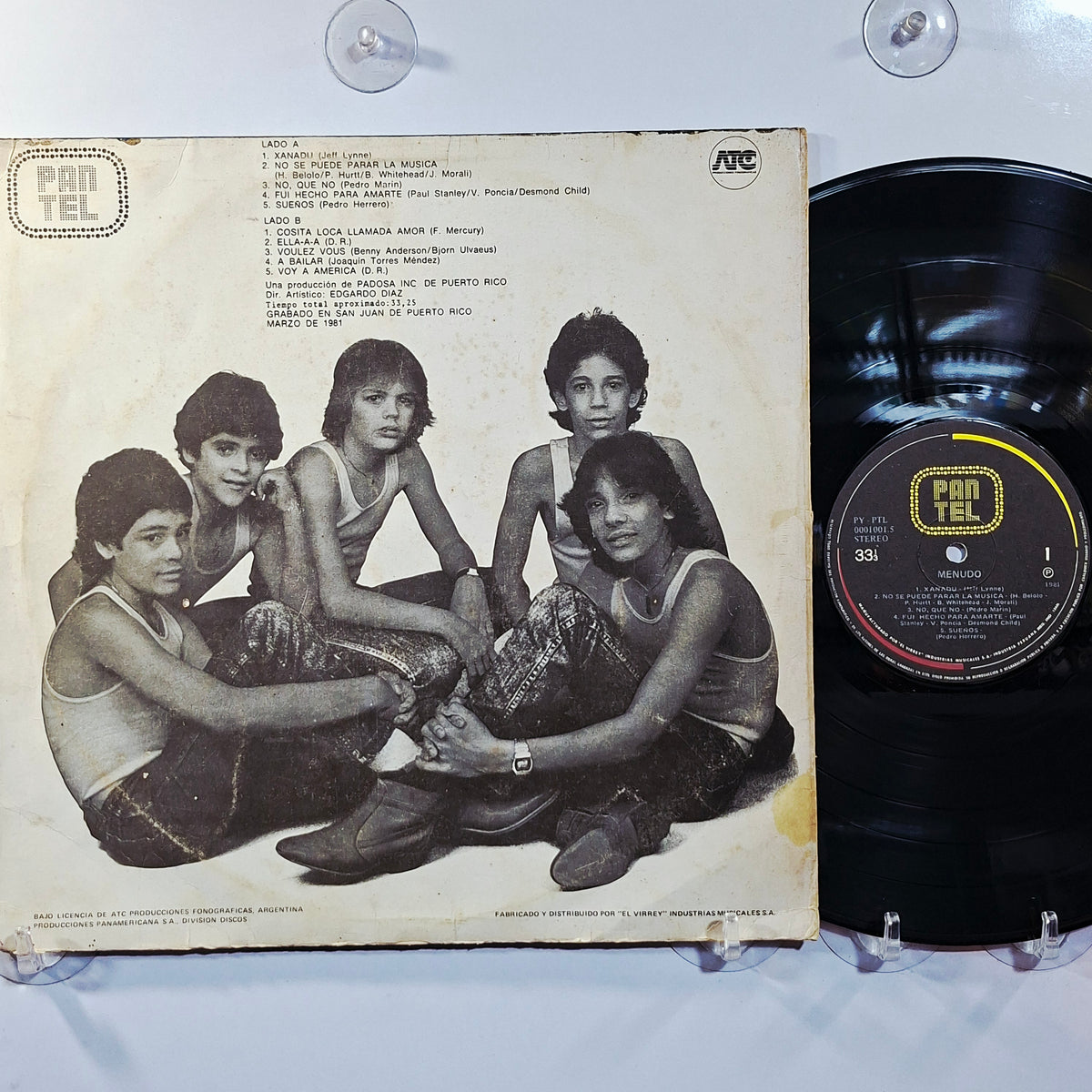 lp menudo menudo made peru 1981 pop