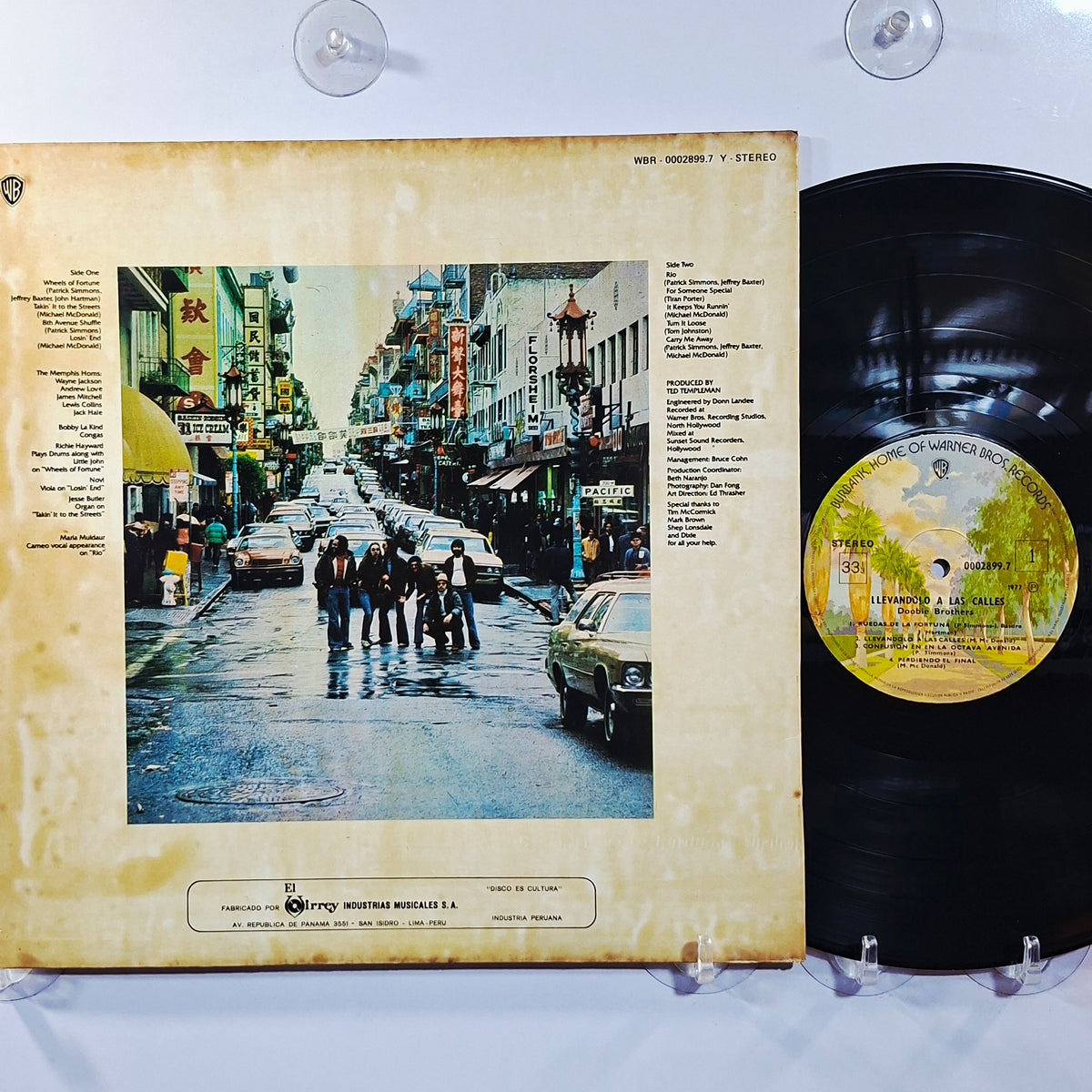 lp The Doobie Brothers Takin' It To The Streets made peru 1976 rock