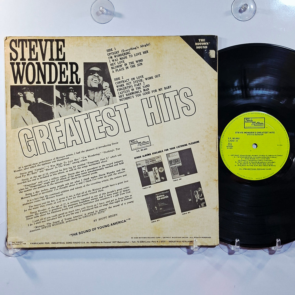 lp stevie wonder stevie wonders greatest hits made peru 1968 funk soul