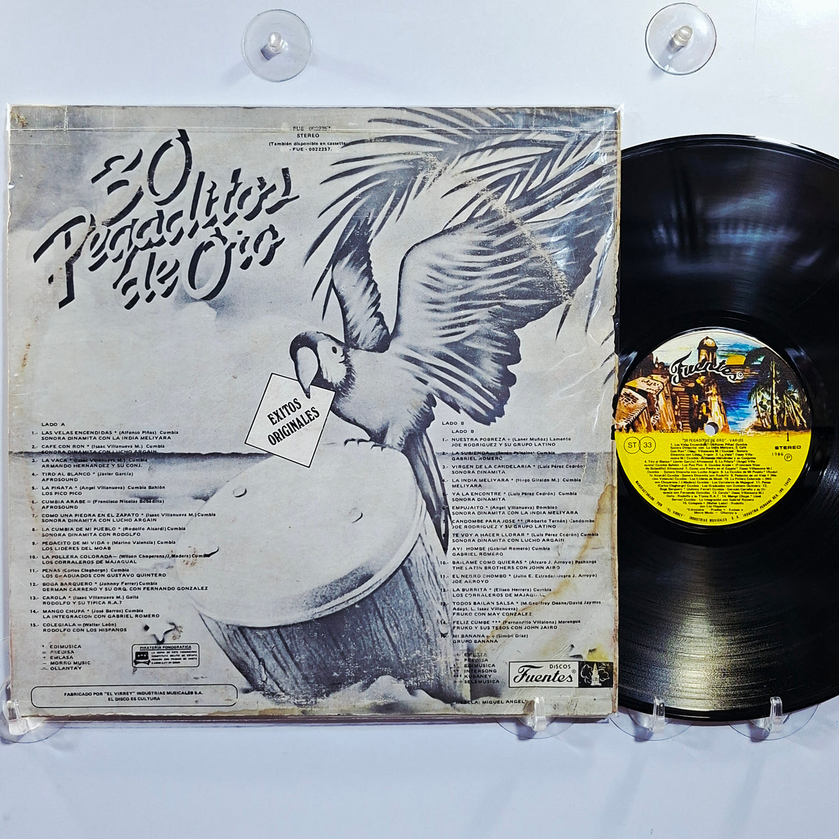 lp 30 Pegaditos De Oro Afrosound The Latin Brothers Fruko Y Sus Tesos varios made peru 1986 medley cumbia