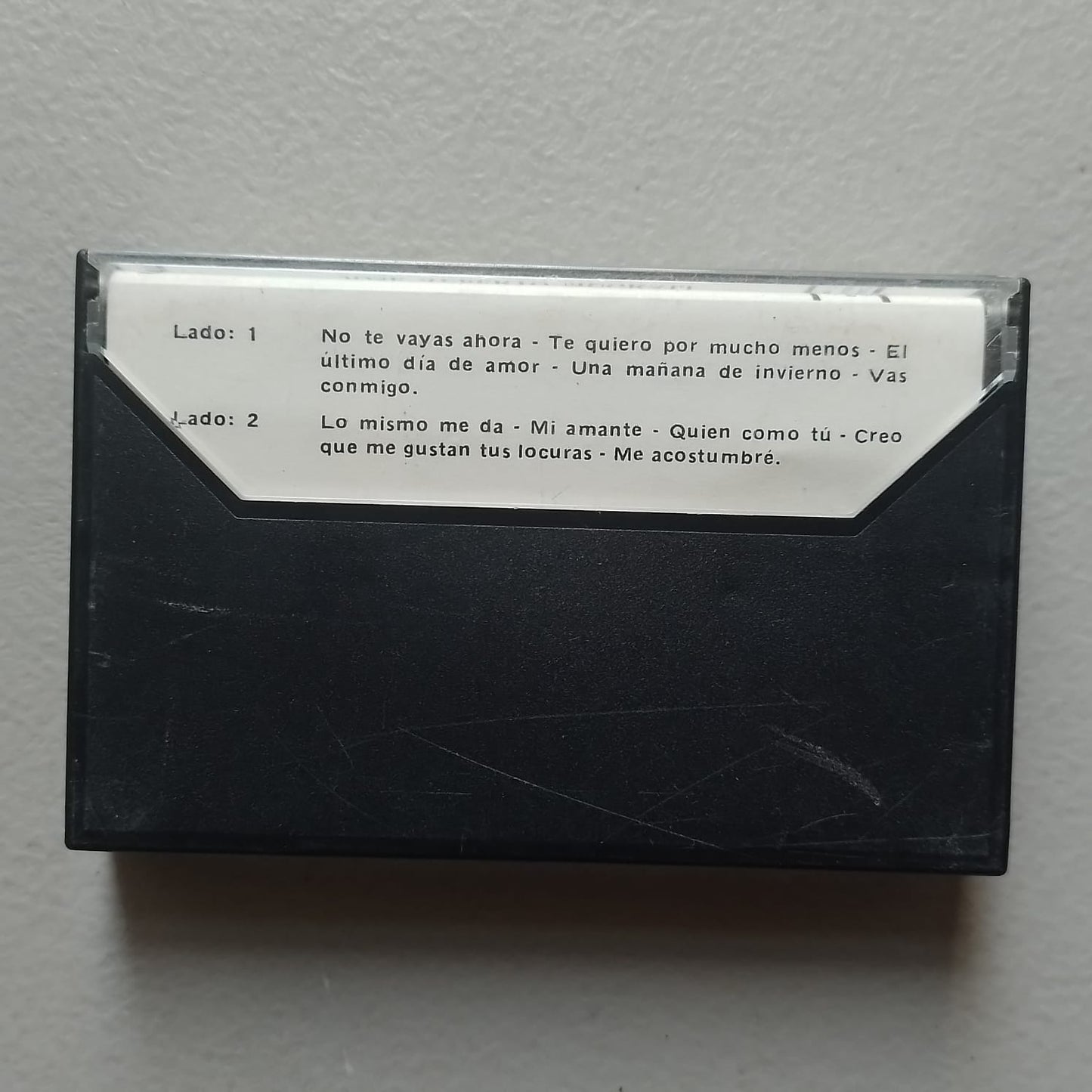 cassette José Alberto Mugrabi made peru 1983 latin