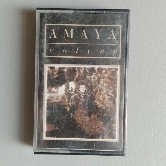 cassette Amaya Volver made españa 1986