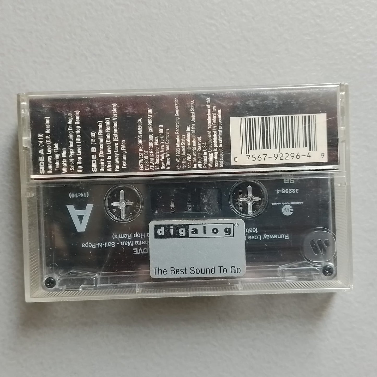 cassette En Vogue Runaway Love made usa 1993