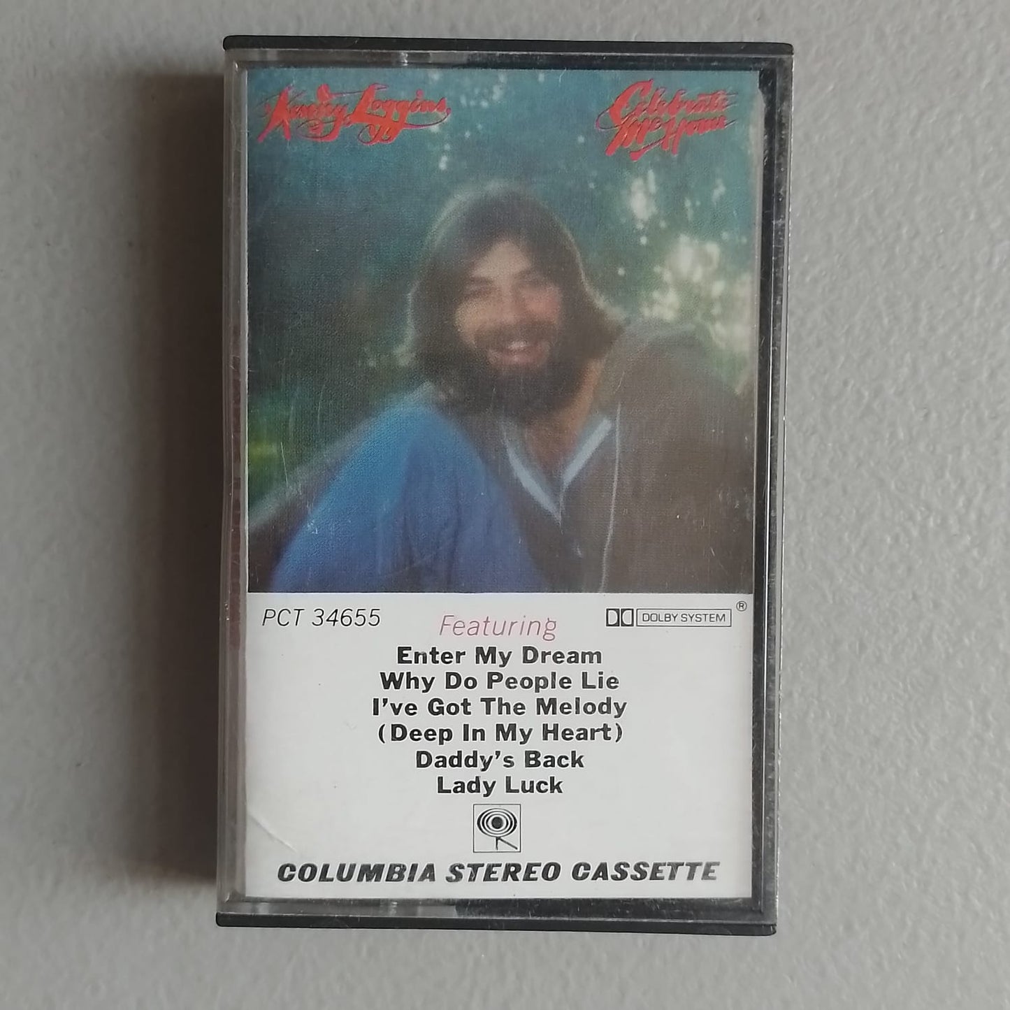 cassette Kenny Loggins Celebrate Me Home made usa 1977 Pop Rock