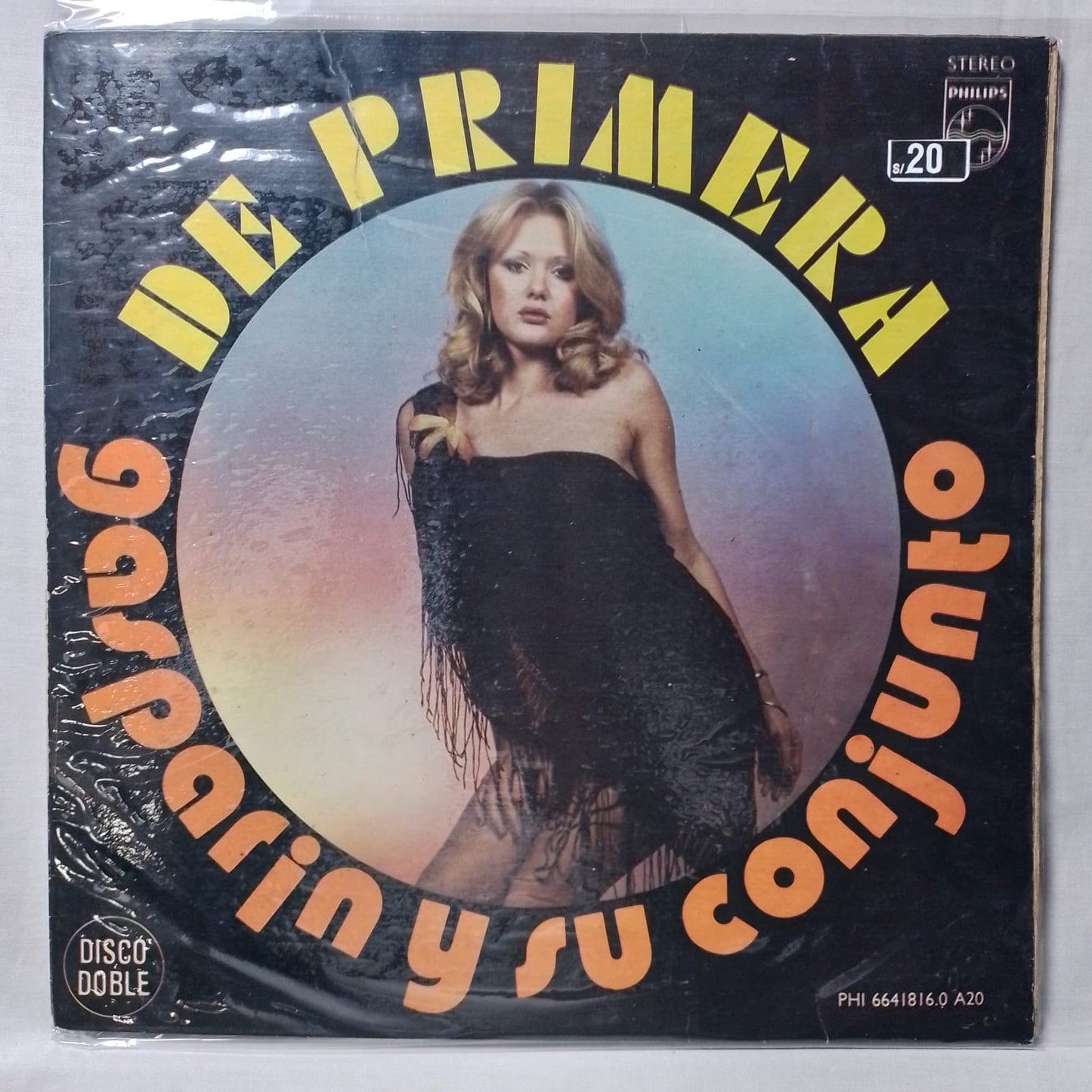 x2 lp Gasparin Y Su Conjunto De Primera made peru 1978 latin folk