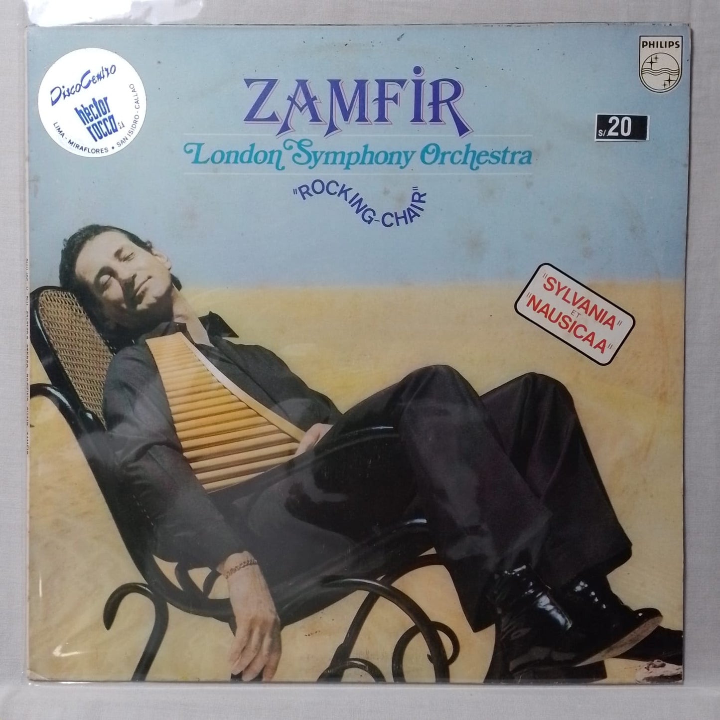 lp Zamfir London Symphony Orchestra Rocking Chair made peru 1981 instrumental