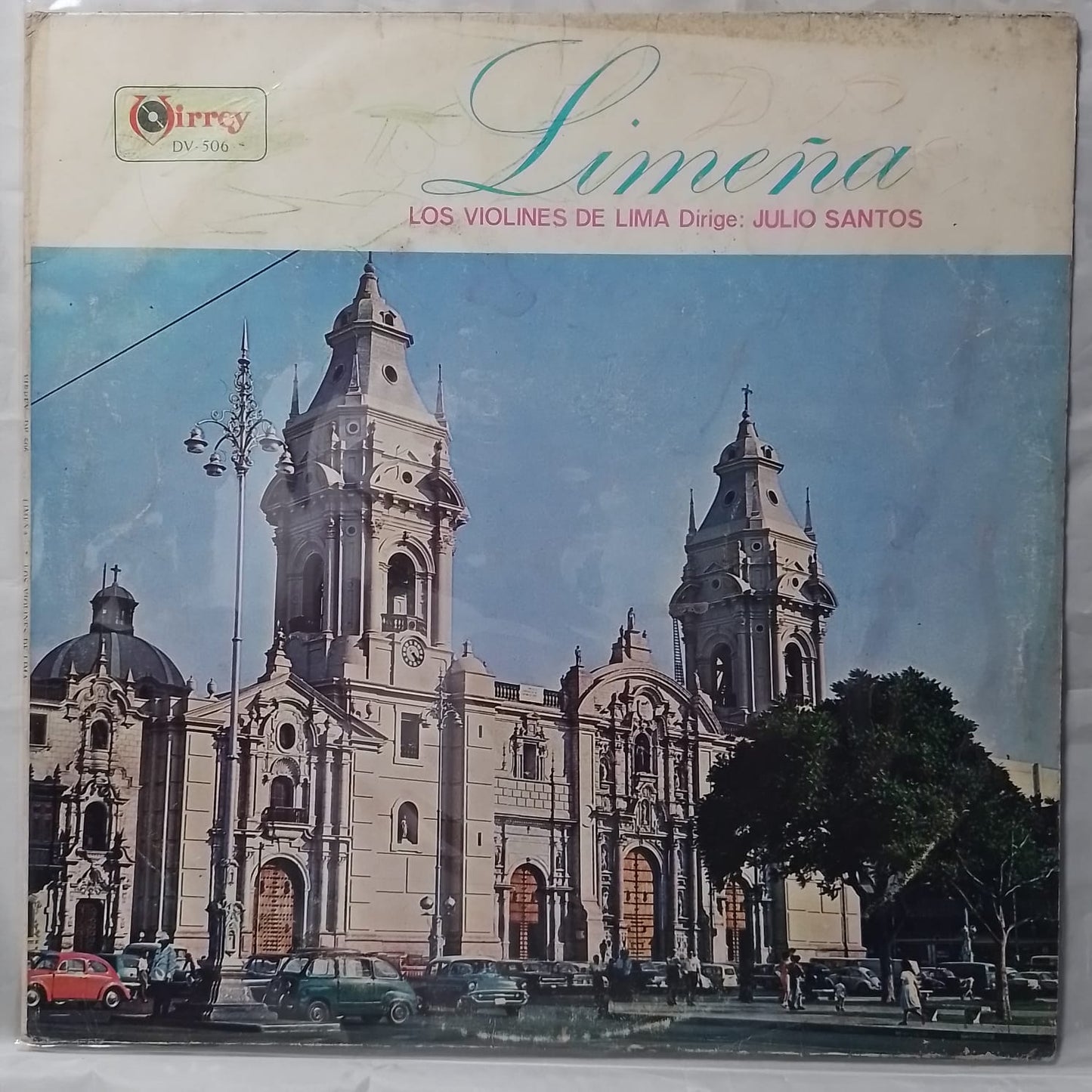 lp los violines de lima limeña made peru 1964 criollo folk