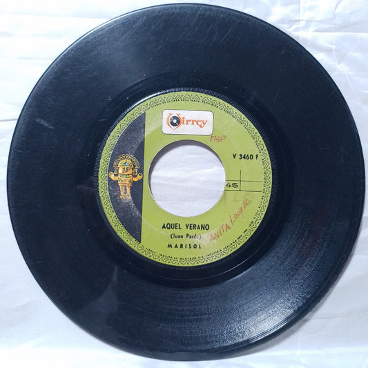 single 7" Marisol Aquel Verano made peru latin pop