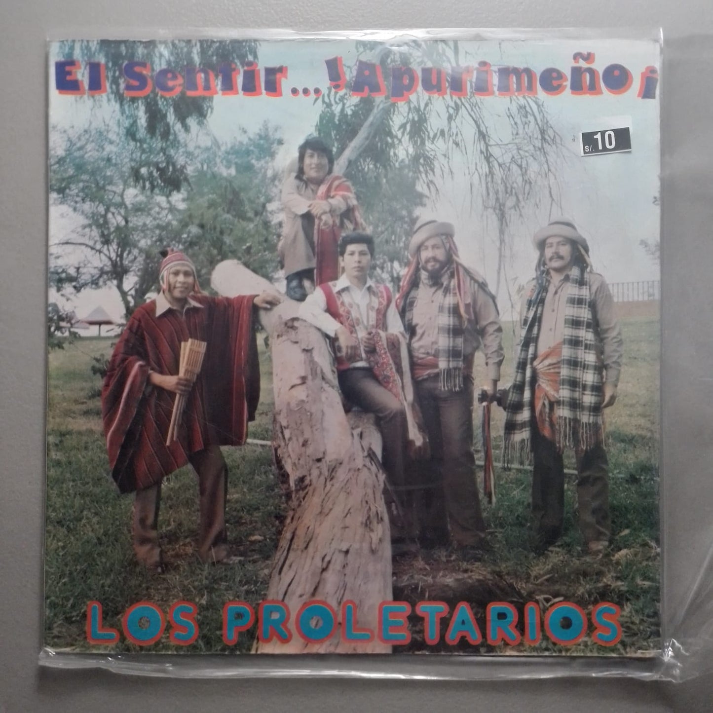 lp los proletarios el sentir apurimeño made peru 1983 folk