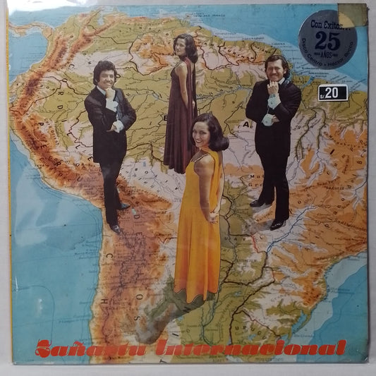 lp Los Zañartu Zañartu Internacional made peru 1976 folk criollo