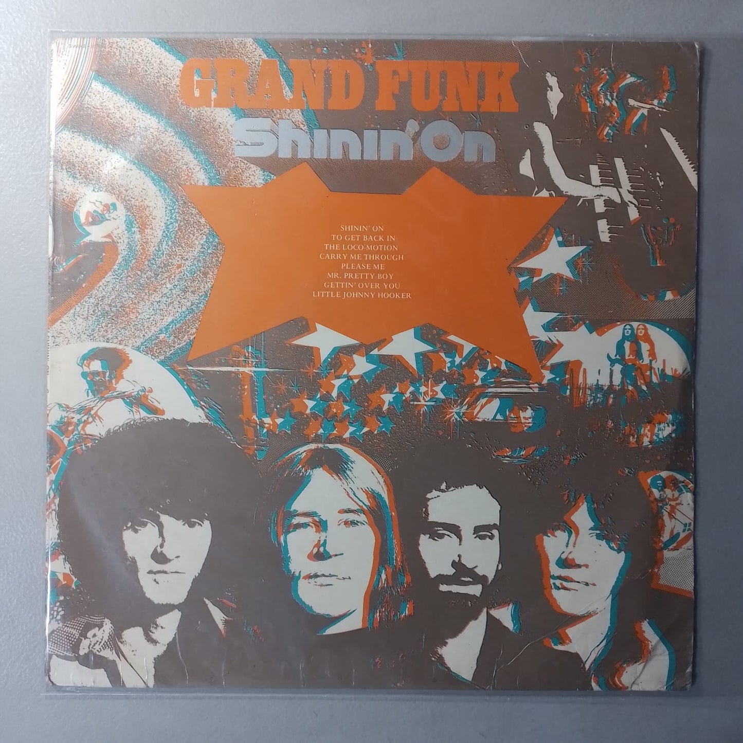 lp Grand Funk Railroad Shinin' On made peru 1974 rock