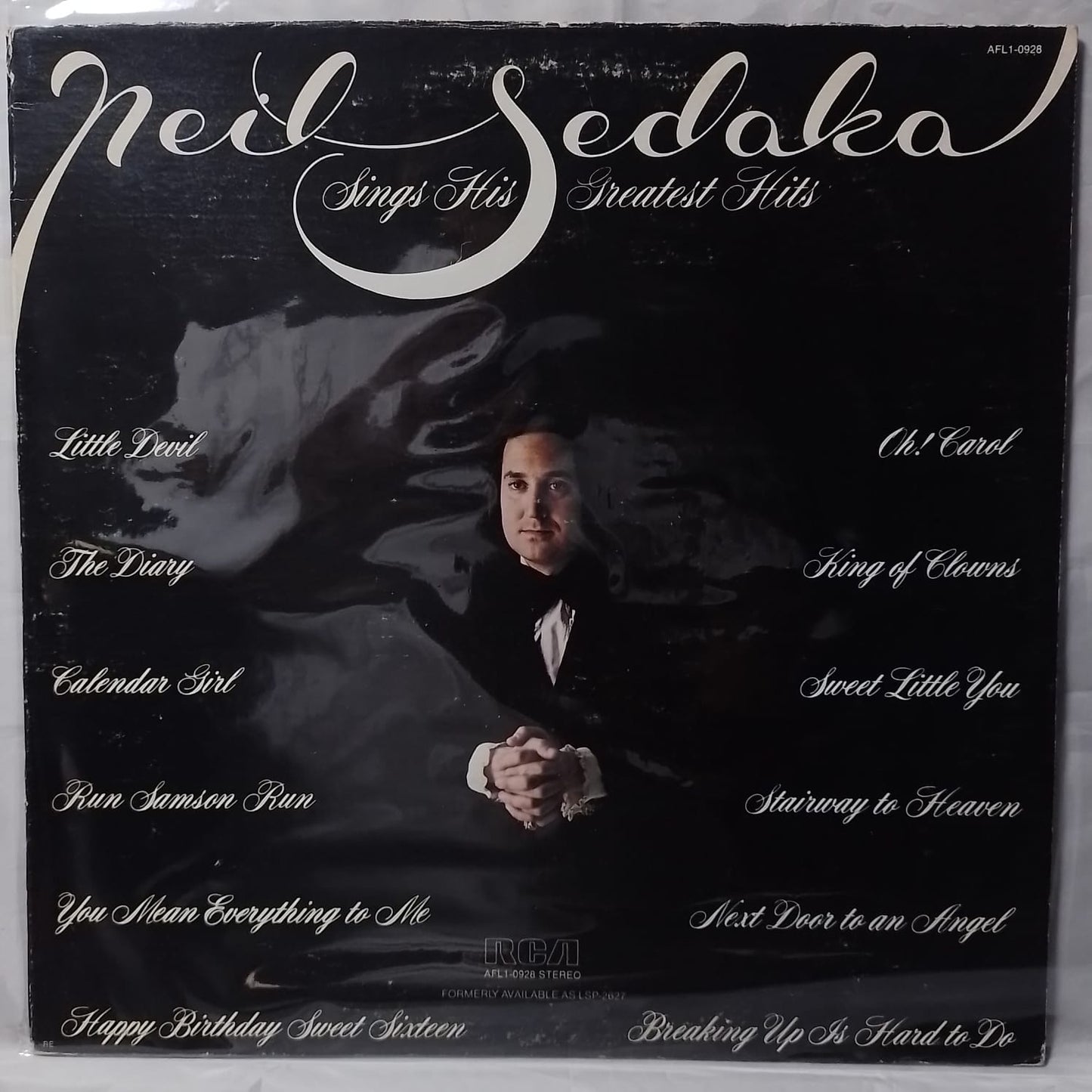 lp Neil Sedaka Neil Sedaka Sings His Greatest Hits made usa 1975 pop