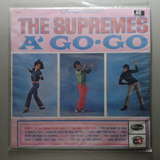 lp The Supremes A' Go-Go made peru 1966 funk soul