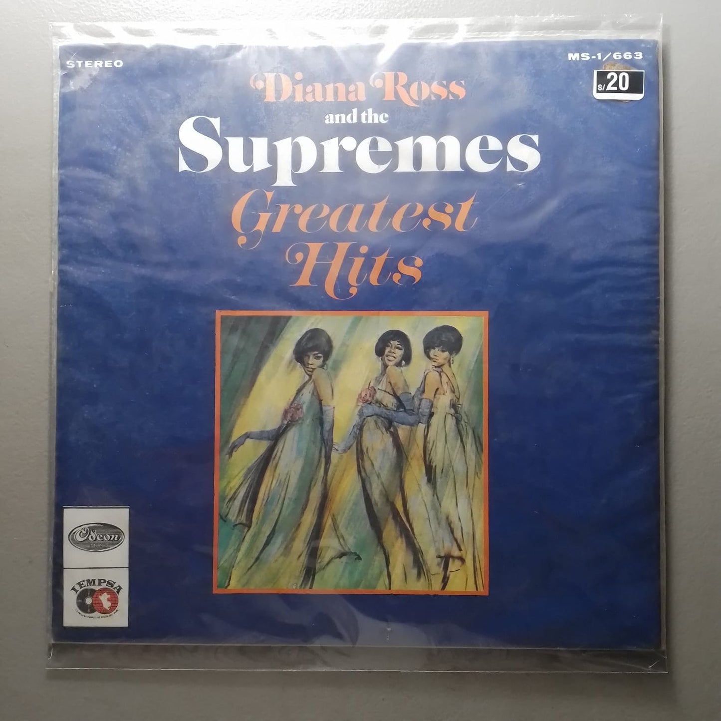 lp Diana Ross And The Supremes Greatest Hits made peru 1968 soul