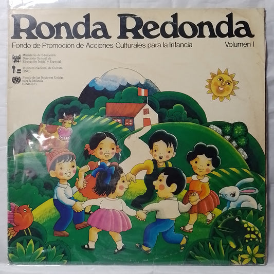 lp ronda redonda volumen 1 made peru 1980 infantil