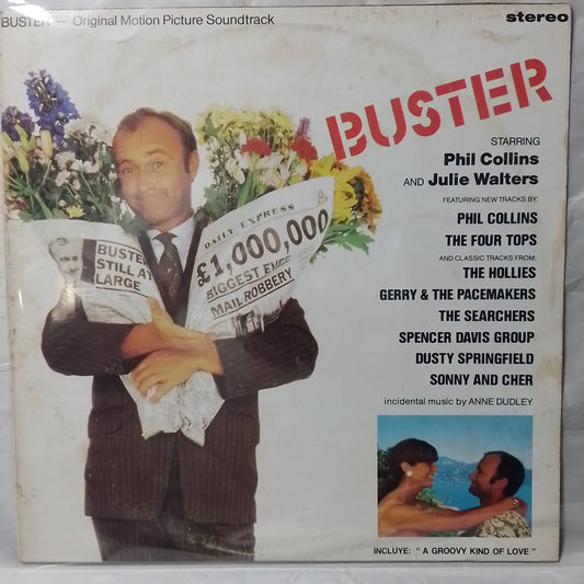 lp Buster Original Motion Picture Soundtrack Phil Collins The Hollies Anne Dudley varios made peru 1988 soundtrack