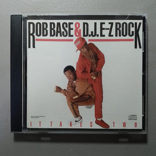 cd Rob Base & D.J. E-Z Rock It Takes Two made usa 1988 Hip Hop