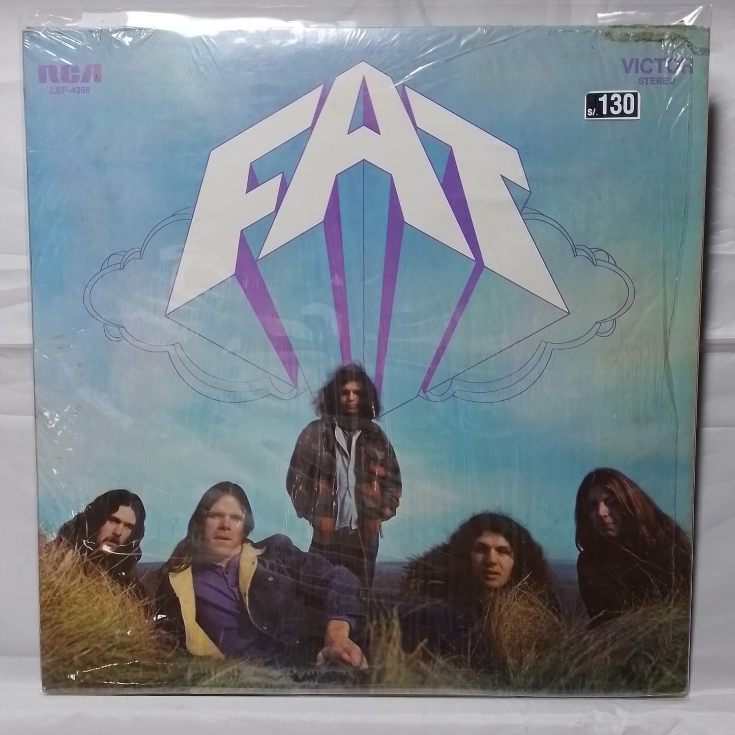 lp Fat Fat made peru 1970 condicion VG+ rock psicodelico