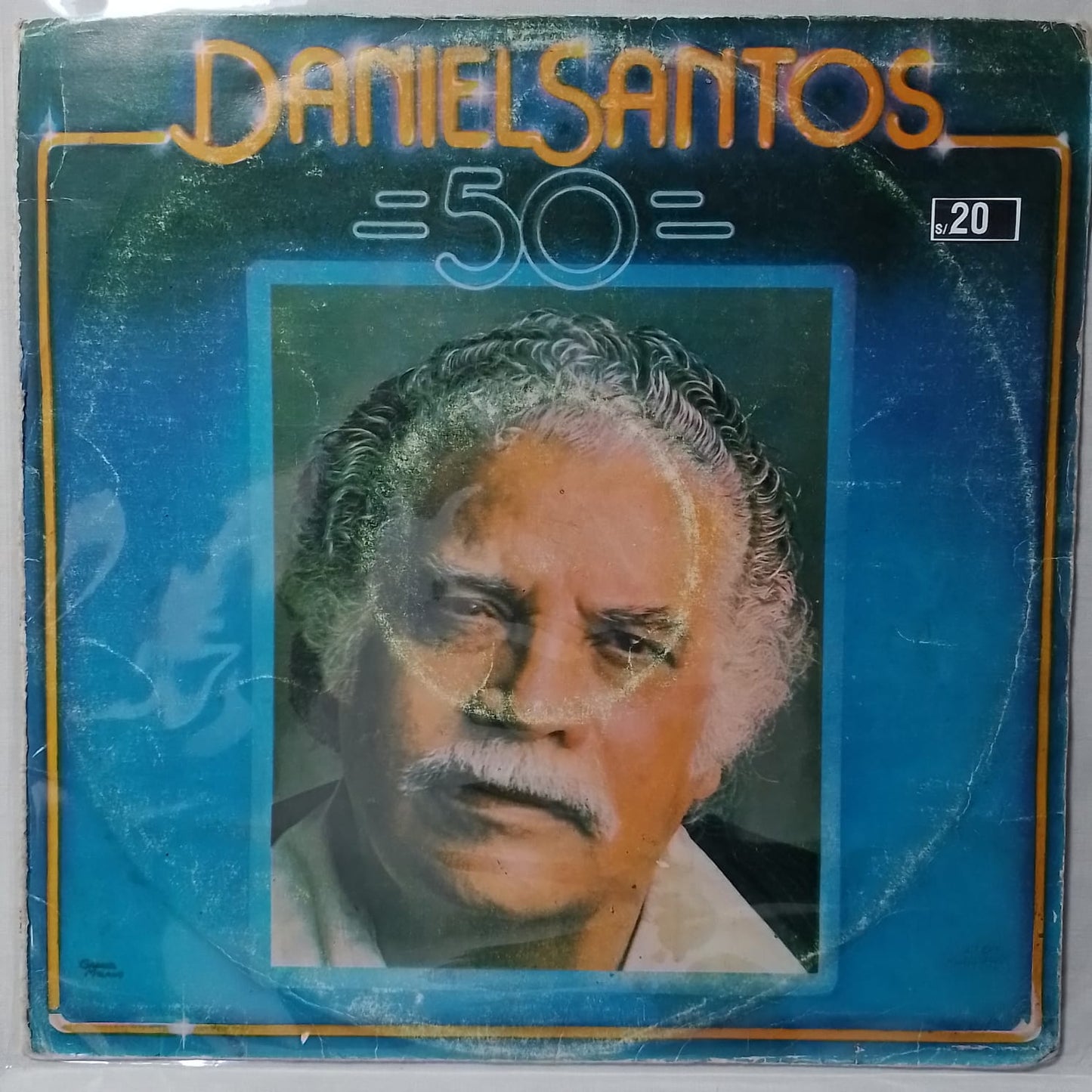 lp daniel santos 50 made peru 1980 salsa