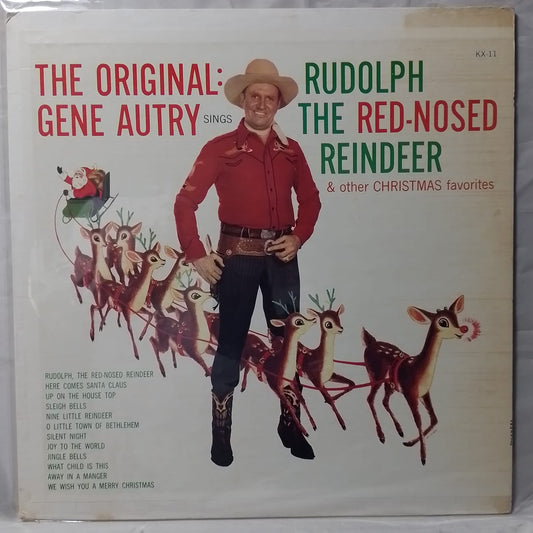 lp Gene Autry Rudolph The Red Nosed Reindeer made usa 1962 country