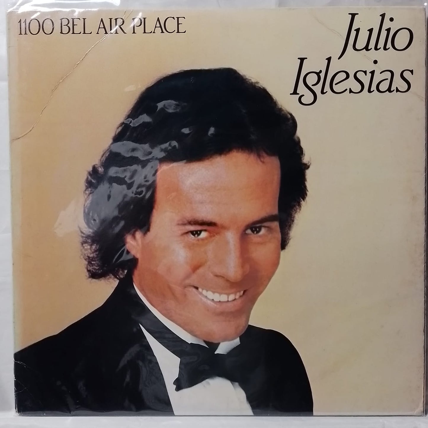 lp Julio Iglesias 1100 Bel Air Place made usa 1984 con insert balada pop latin