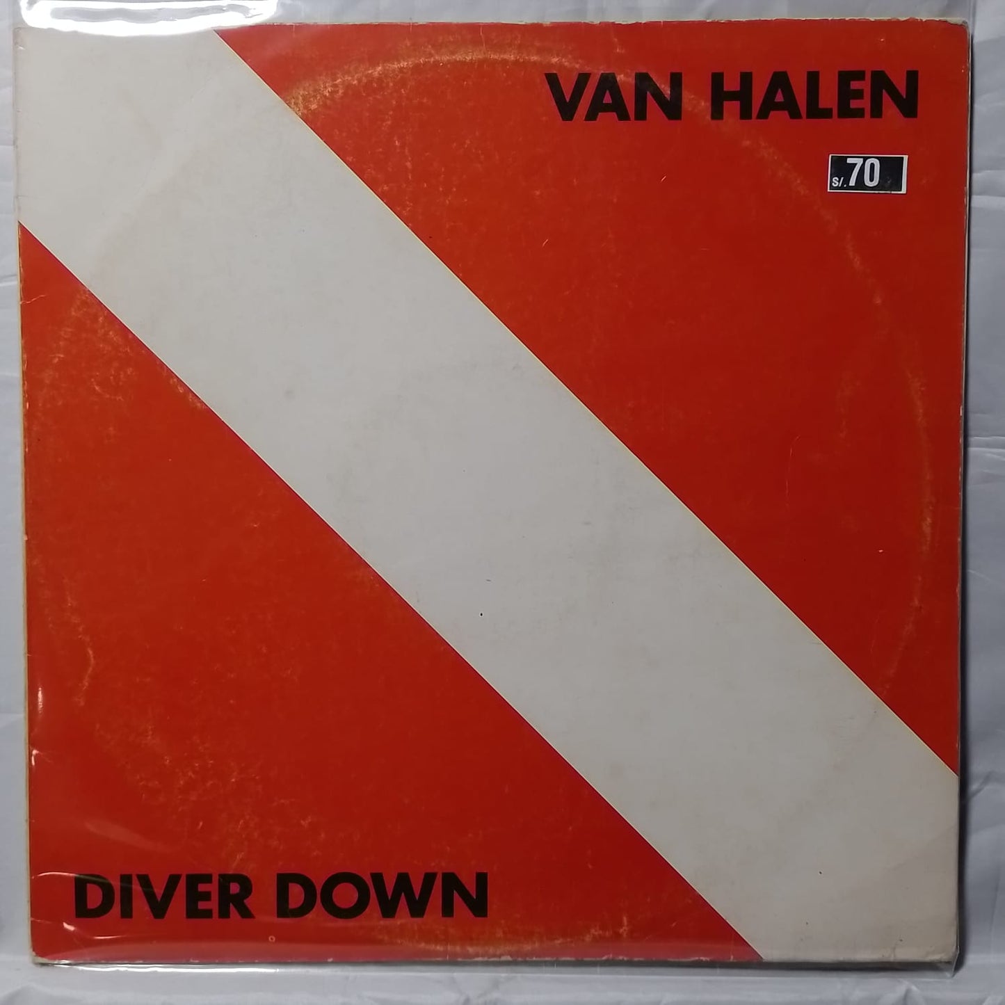 lp Van Halen Diver Down made peru 1982 hard rock