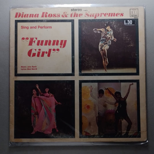 lp Diana Ross & The Supremes "Funny Girl" made usa 1968 gatefold jazz funk