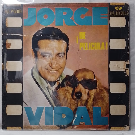 lp Jorge Vidal De Pelicula made argentina 1970 latin