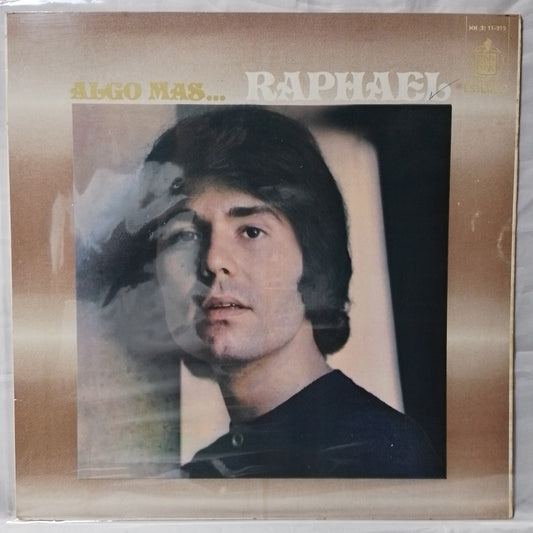 lp Raphael Algo Mas... made peru 1971 balada latin