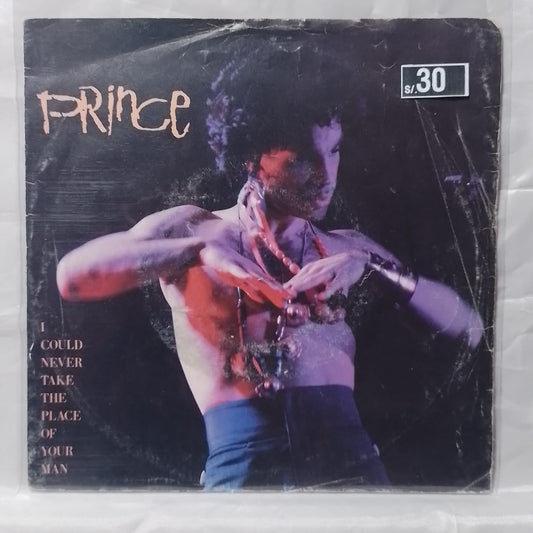 single 7" Prince I Could Never Take The Place Of Your Man made inglaterra 1987 pop