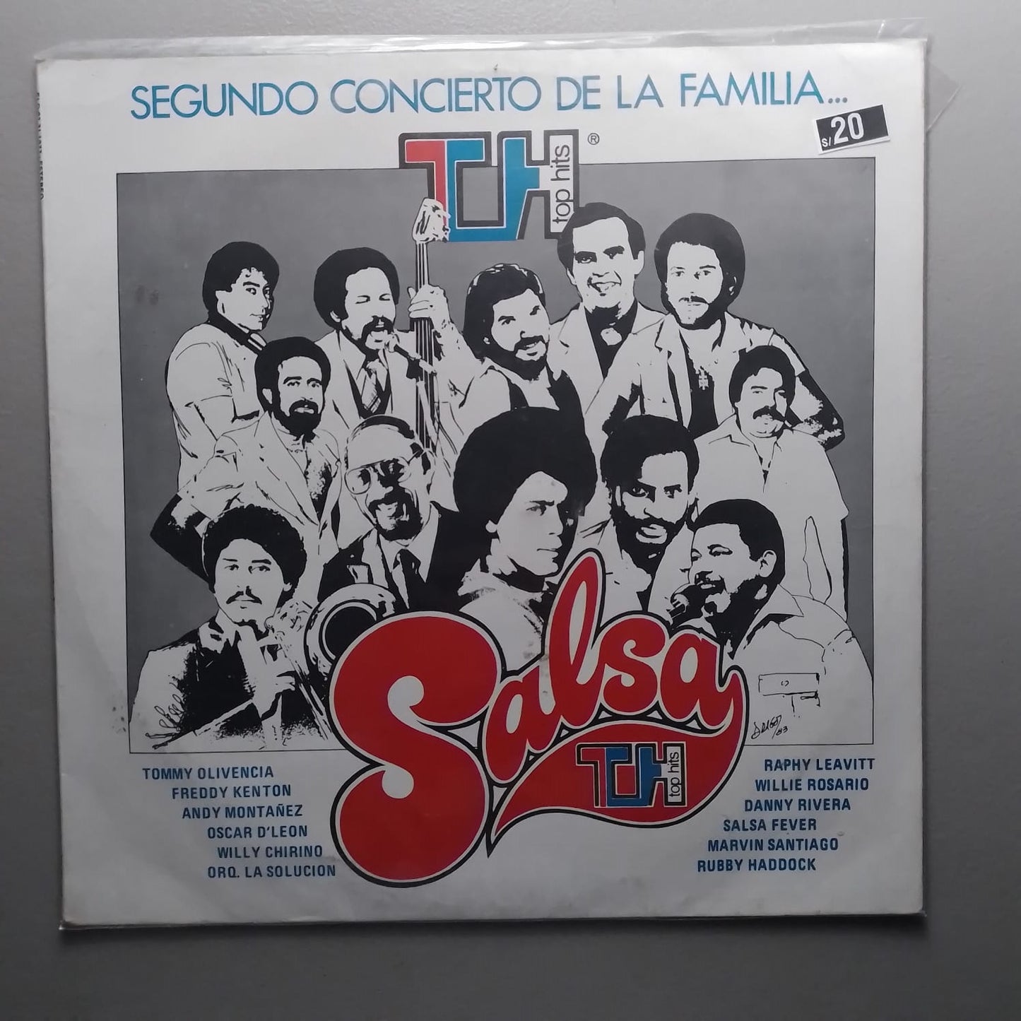 lp Segundo Concierto De La Familia TH made peru 1983 promocional salsa