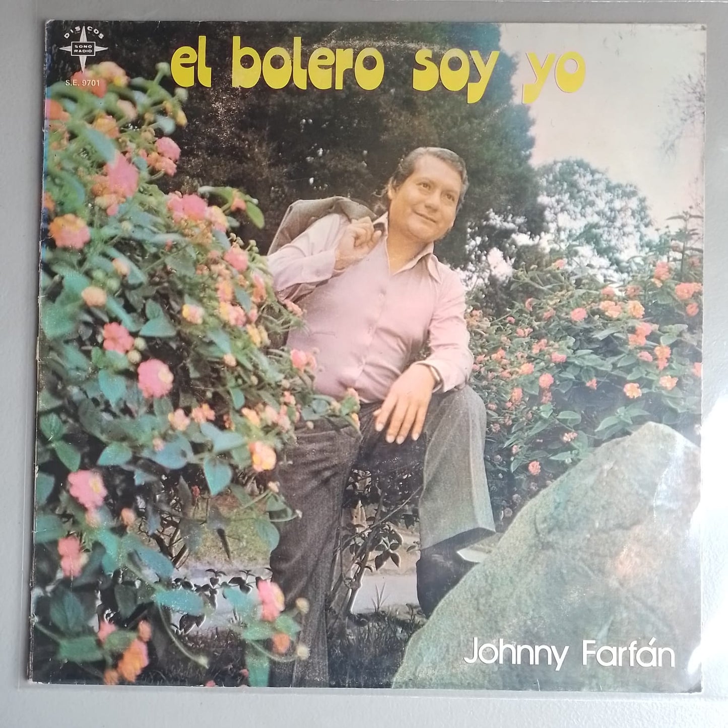 lp johnny farfan el bolero soy yo made peru 1980 bolero