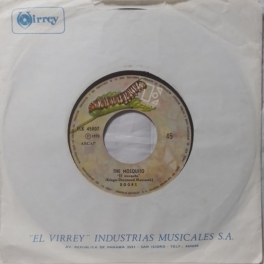 single 7" Doors The Mosquito / it slipped my minds con funda original made peru rock