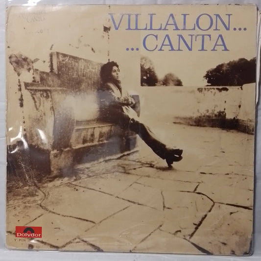 lp Richard Villalón Villalón Canta made peru 1981 con insert latin