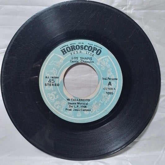 single 7" Los Shapis Los Ovnis Mi Tallercito / Olvido made peru 1982 latin cumbia