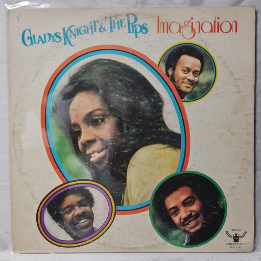 lp Gladys Knight & The Pips Imagination made venezuela 1974 funk soul