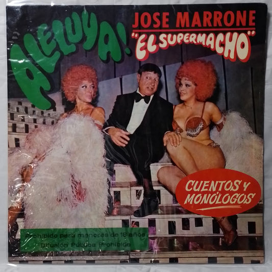 lp Jose Marrone Aleluya! Jose Marrone El Supermacho made argentina 1980 comedia