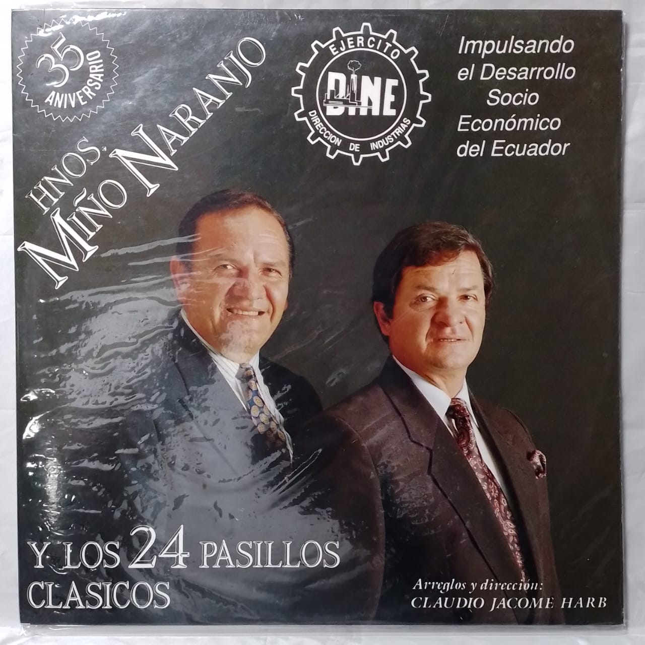 x2 lp hermanos miño naranjo y los 24 pasillos clasicos made ecuador 1992 latin