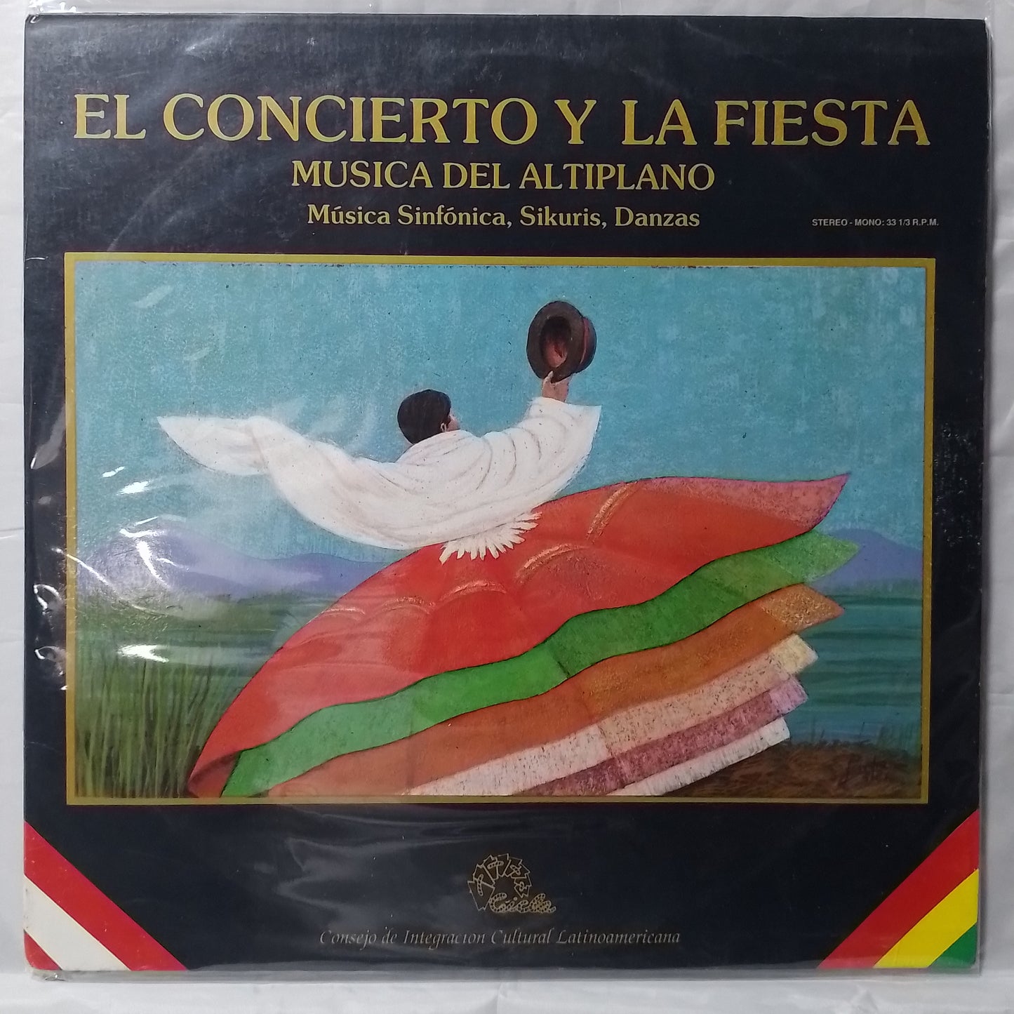 lp el concierto y la fiesta musica del altiplano agrupacion puno de arte folklorico y teatro made peru 1980 gatefold folk