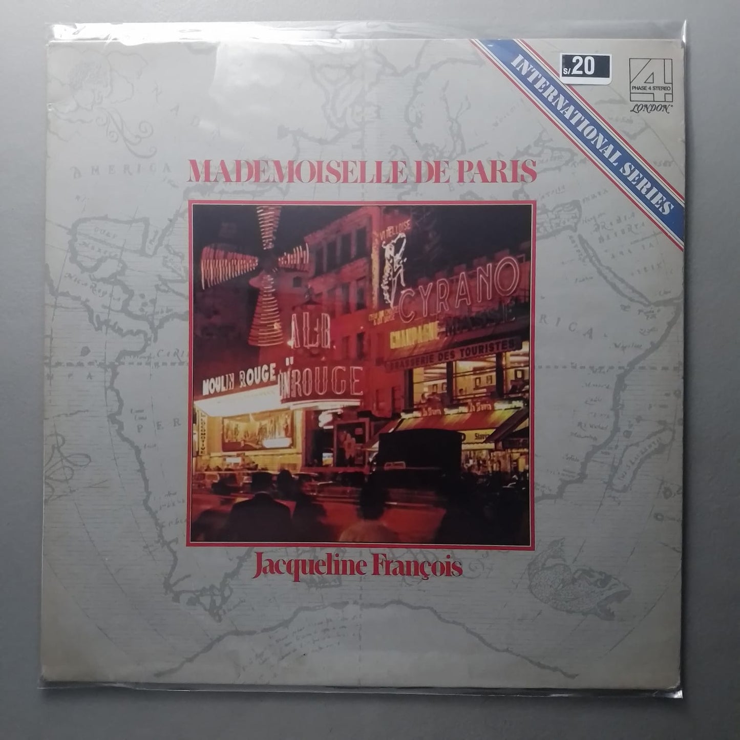 lp jacqueline francois mademoiselle de paris made usa 1977