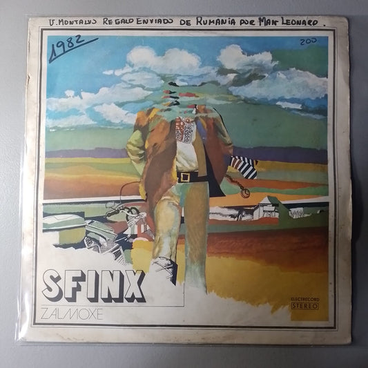 lp Sfinx Zalmoxe made rumania 1979 rock psycodelico