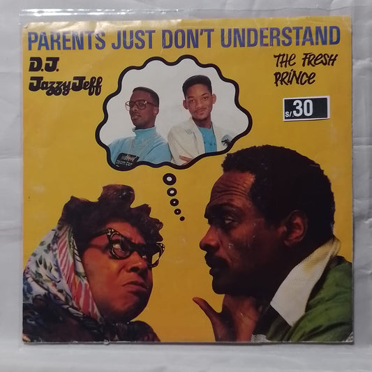 single 7" DJ Jazzy Jeff & The Fresh Prince Parents Just Dont Understand made usa 1988 hip hop