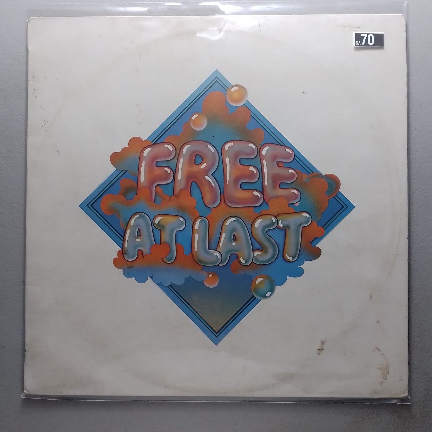 lp Free Free At Last made canada 1974 rock