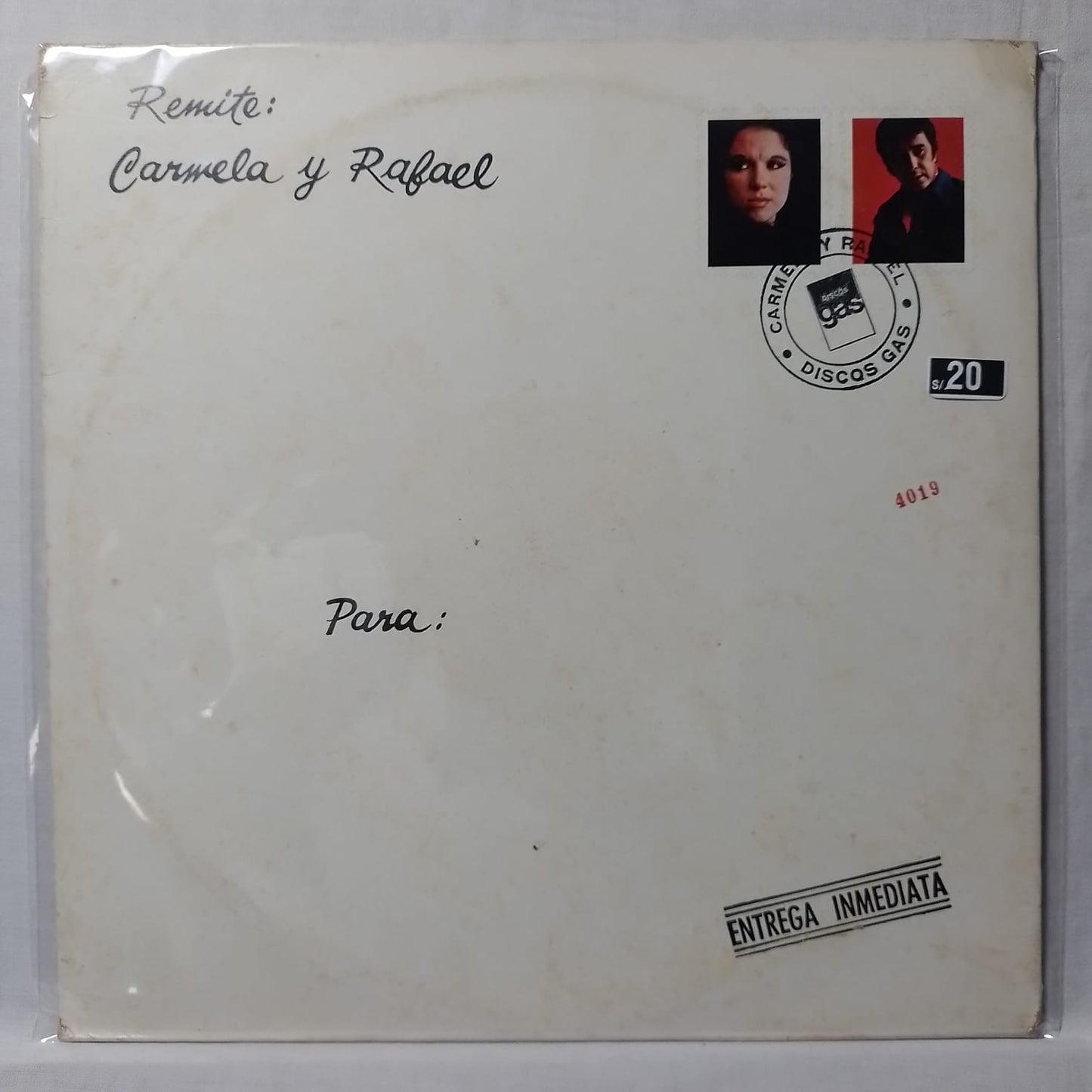 lp Carmela Y Rafael remite made mexico 1972 latin pop