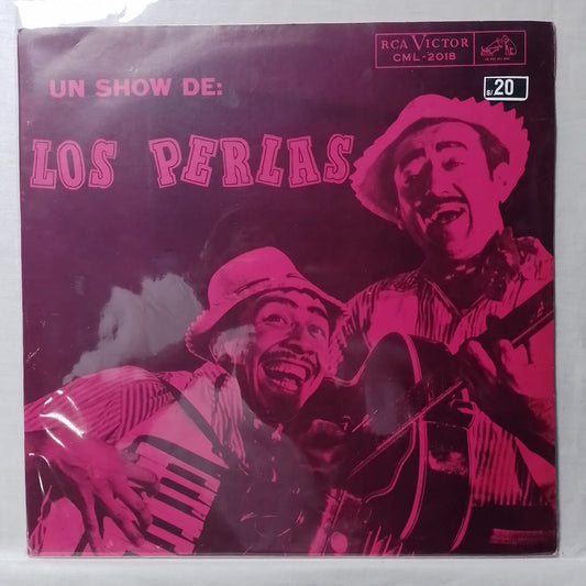 lp Los Perlas Un Show De Los Perlas made chile 1958 folk latin